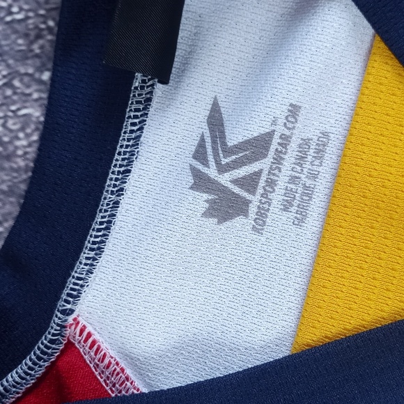 Aurora Panthers #66 Hartman Hockey Jersey HOME - Picture 2 of 7